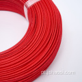 Vermelho e branco 22# arame de silicone